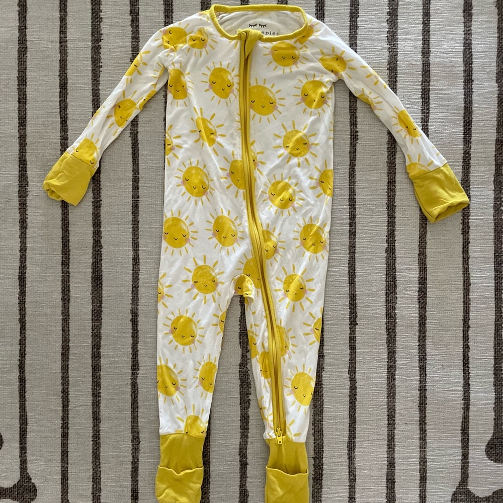 Little Sleepies Unisex 6-12 month Zippie Pajama